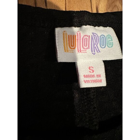 LuLaRoe Elegant Carly Crystal Sparkle Black Dress – Size‎ Small (NWT) - Picture 3 of 8